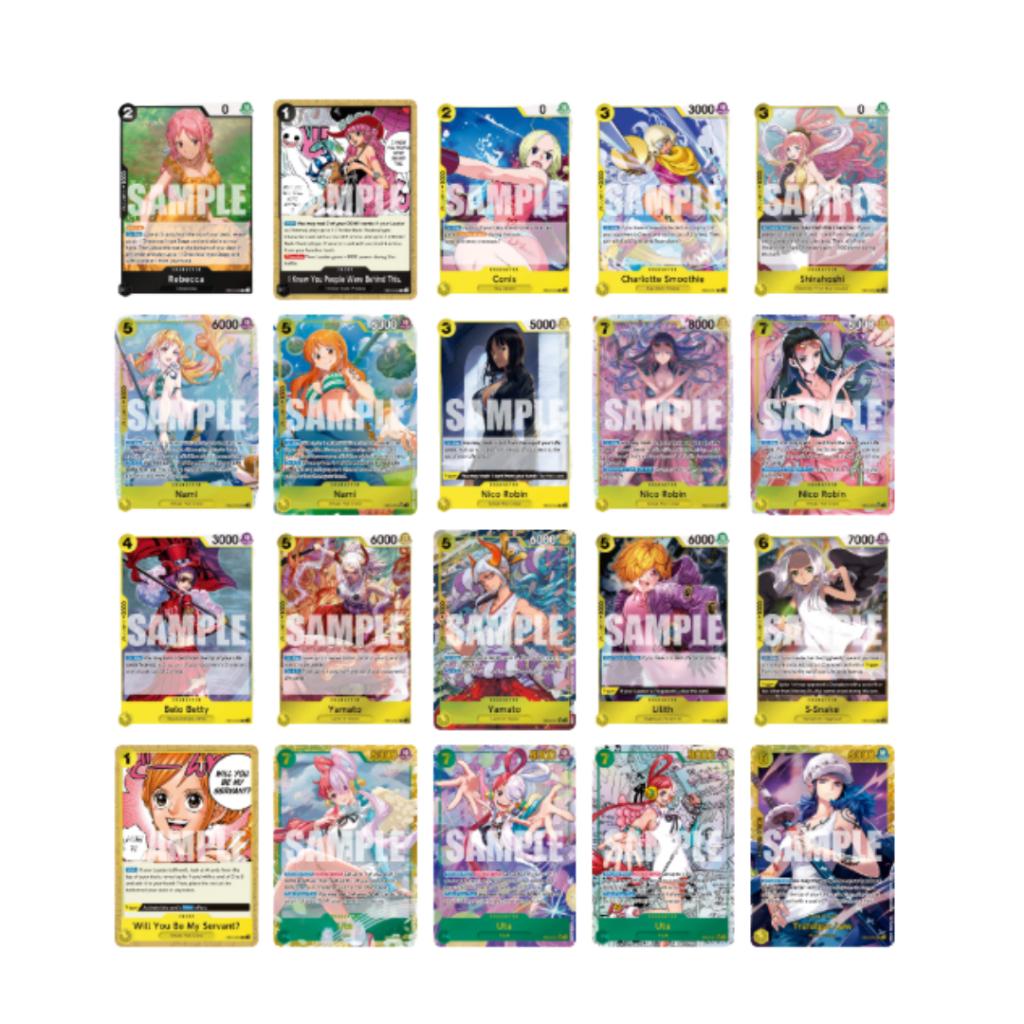 [ ยกกล่อง ] การ์ดเกมวันพีซ ชุดพิเศษ Extra Booster ONE PIECE Heroines Edition [EB03] Bandai  Ver.Eng พร้อมส่ง!! (p3) (750g)