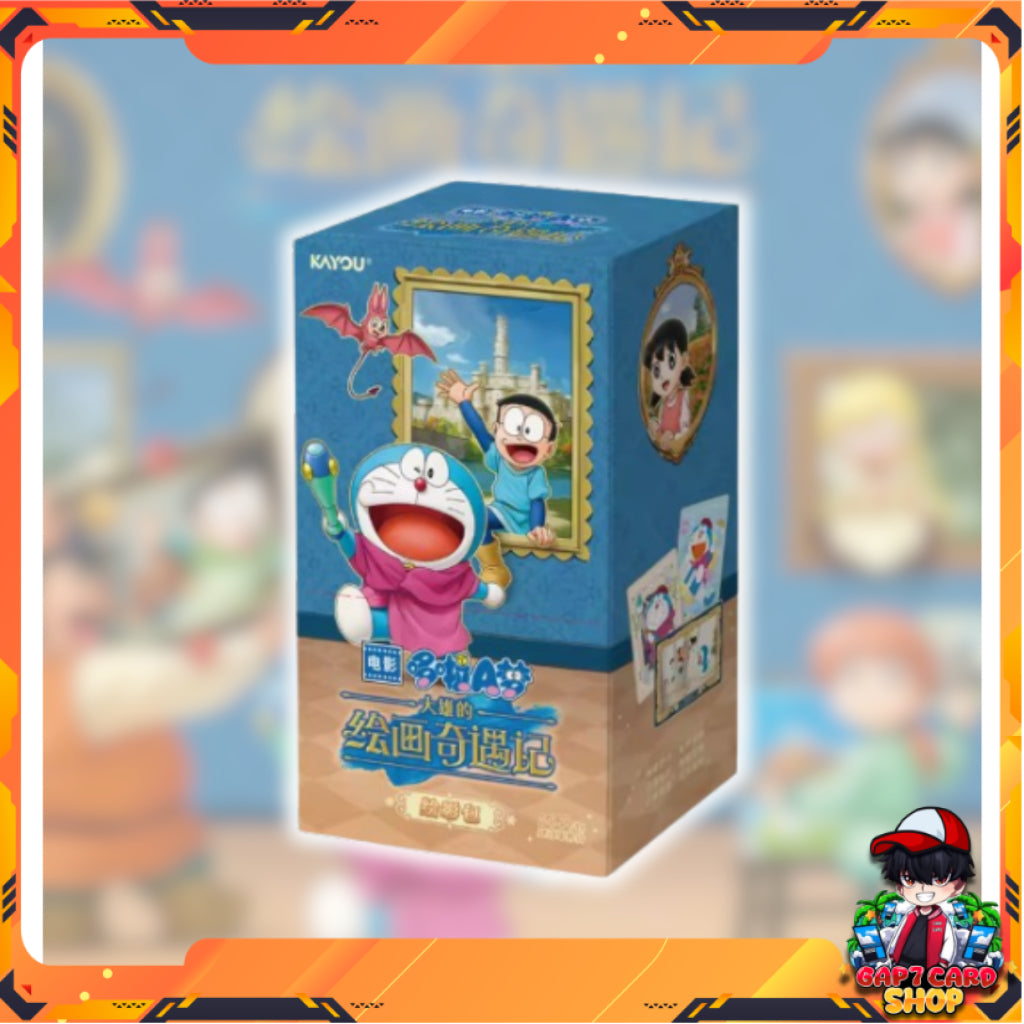 [ พร้อมส่ง! ] ยกกล่อง การ์ดสะสม โดราเอมอน เดอะมูฟวี่ 2025 : Nobita's Art World Tales Kayou