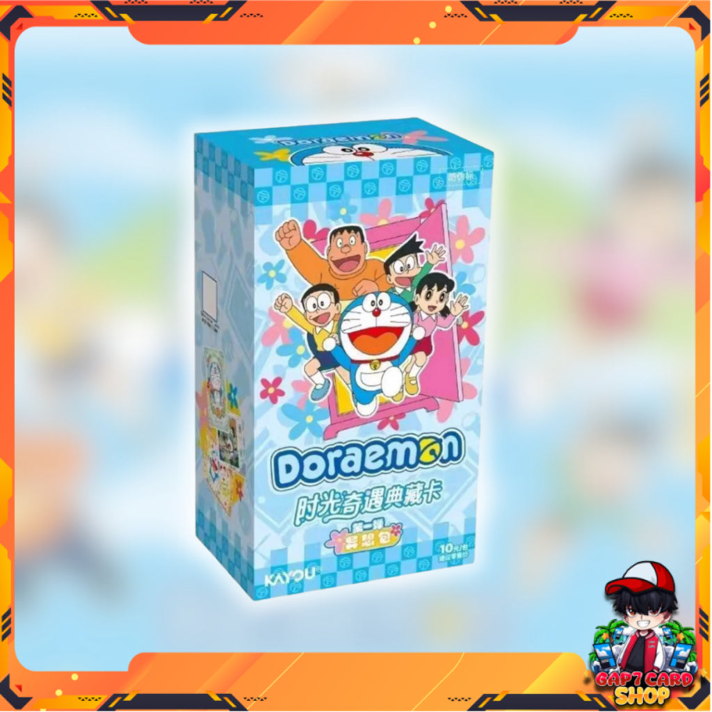 [ ยกกล่อง ] การ์ดสะสม โดราเอมอน 2025 : Kayou Doraemon Peripheral Time Adventure Series