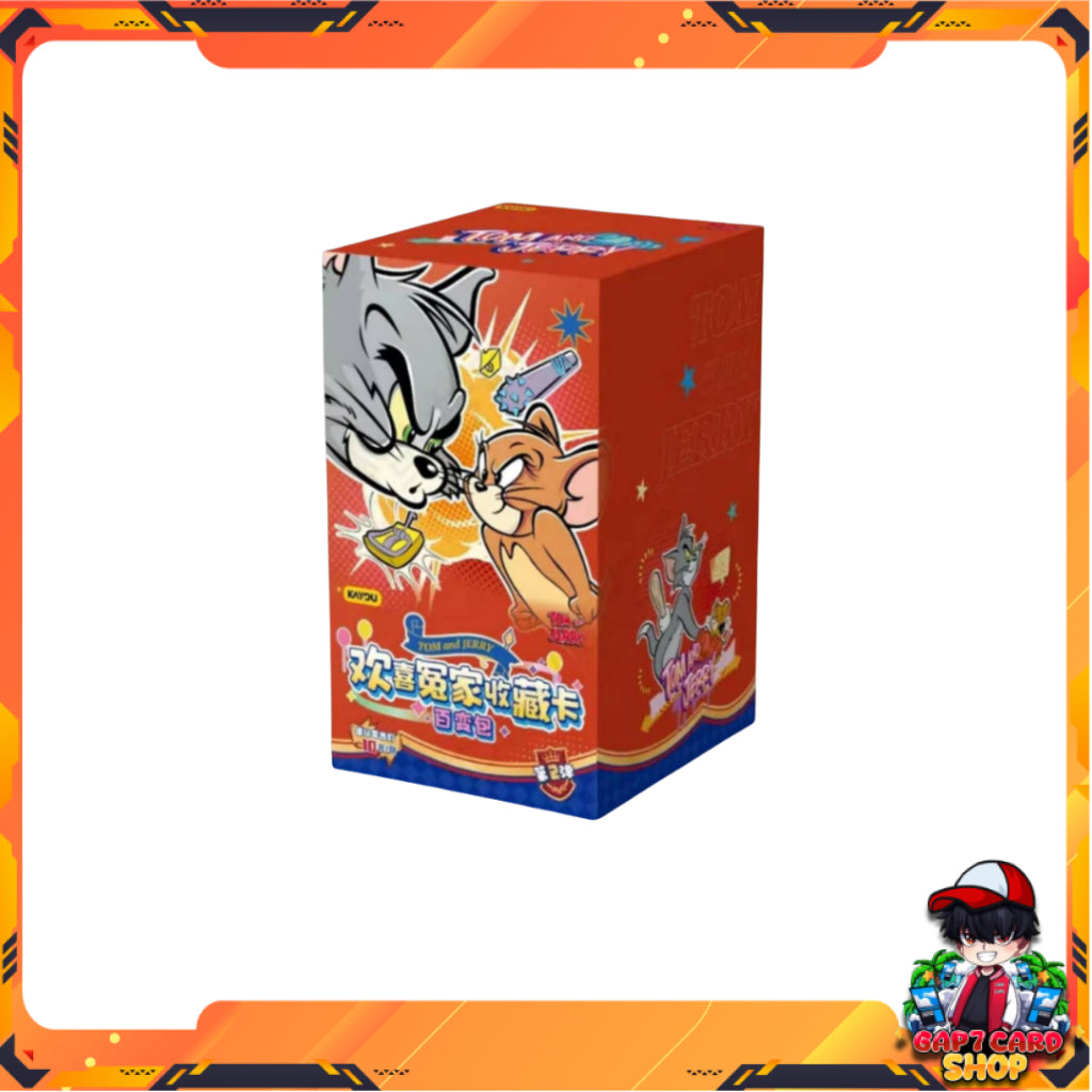 [ พร้อมส่ง! ] ยกกล่อง การ์ดสะสมการ์ตูน ทอม แอนด์ เจอร์รี่ Tom And Jerry Kayou