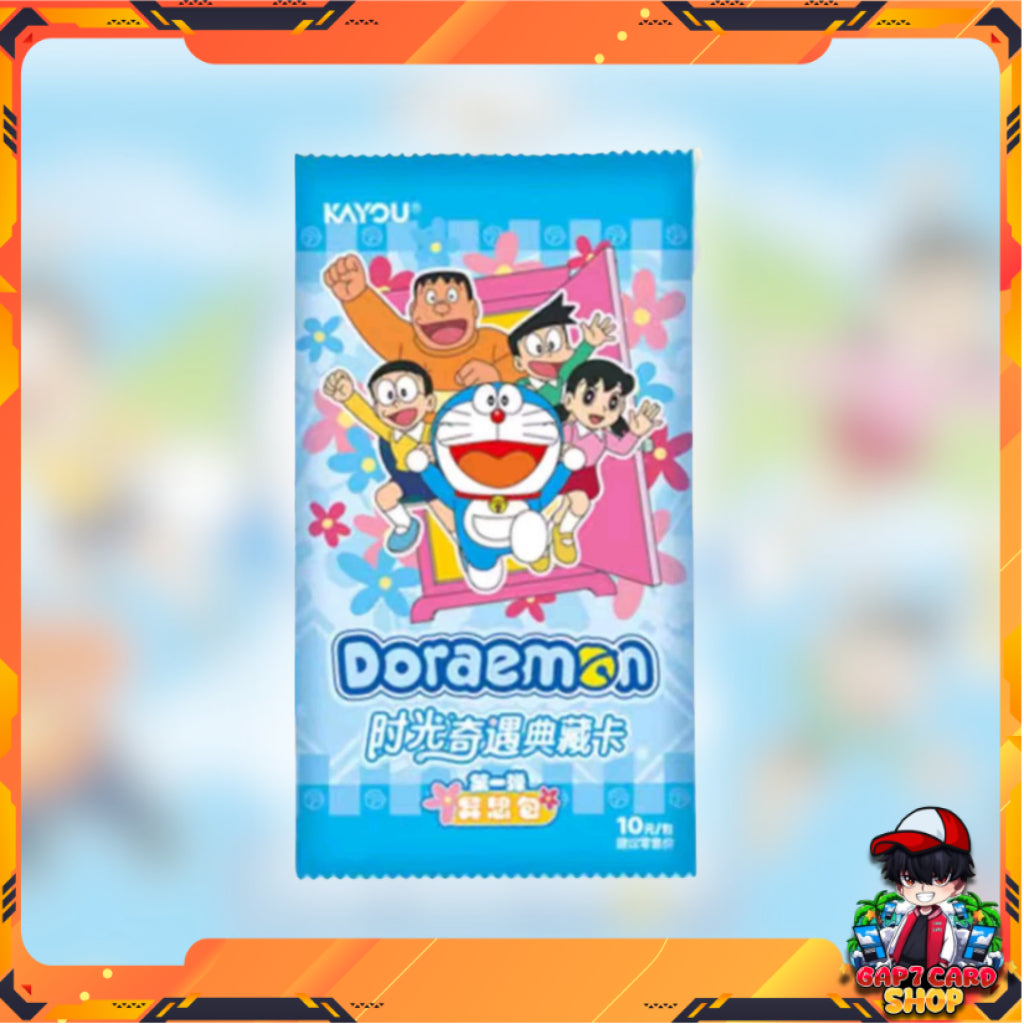[ แยกซอง ] การ์ดสะสม โดราเอมอน 2025 : Kayou Doraemon Peripheral Time Adventure Series