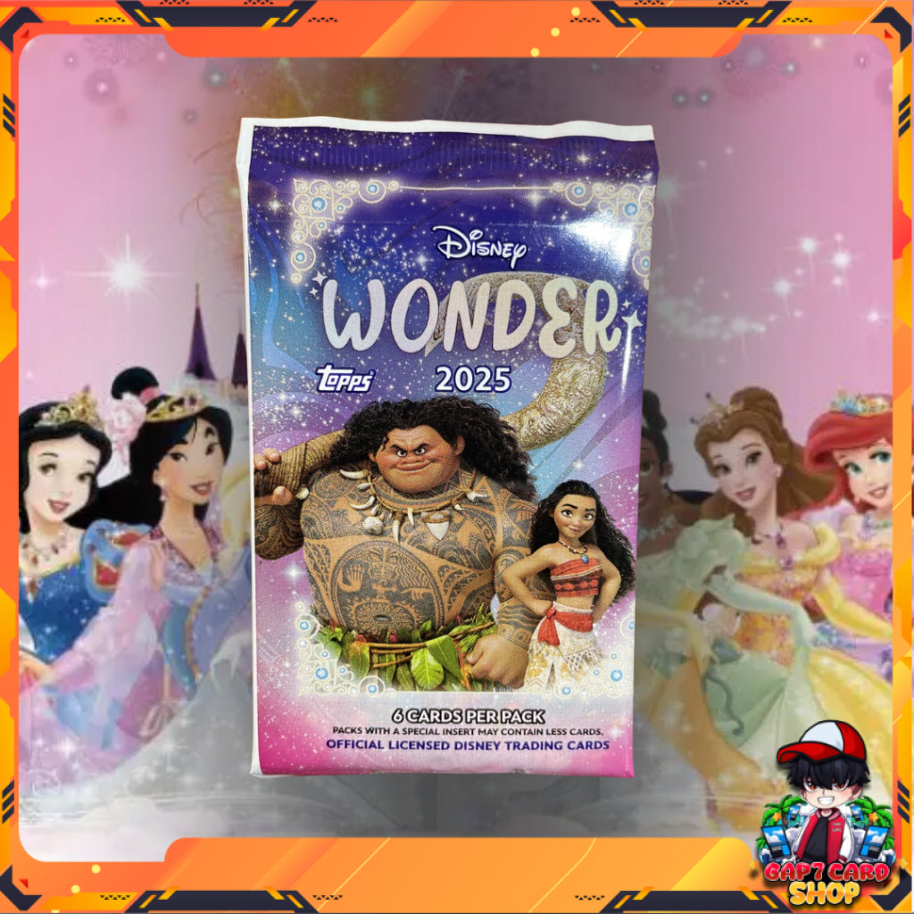 [ แยกซอง ] 2025 Topps Disney Wonder Value Box