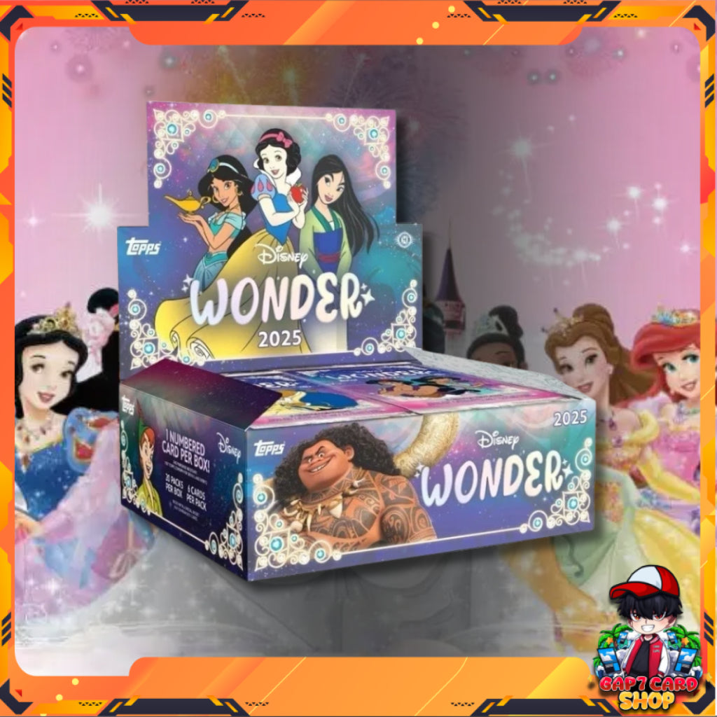 [ ยกกล่อง ] 2025 TOPPS DISNEY WONDER HOBBY BOX