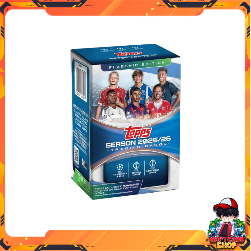 [ ยกกล่อง ] 2025-26 Topps UEFA Club Competitions - Value Box
