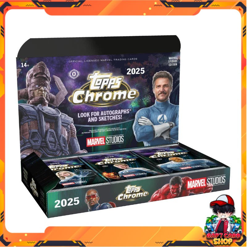 ยกกล่อง! 2025 Topps Marvel Studios Chrome - Hobby Box (p3)