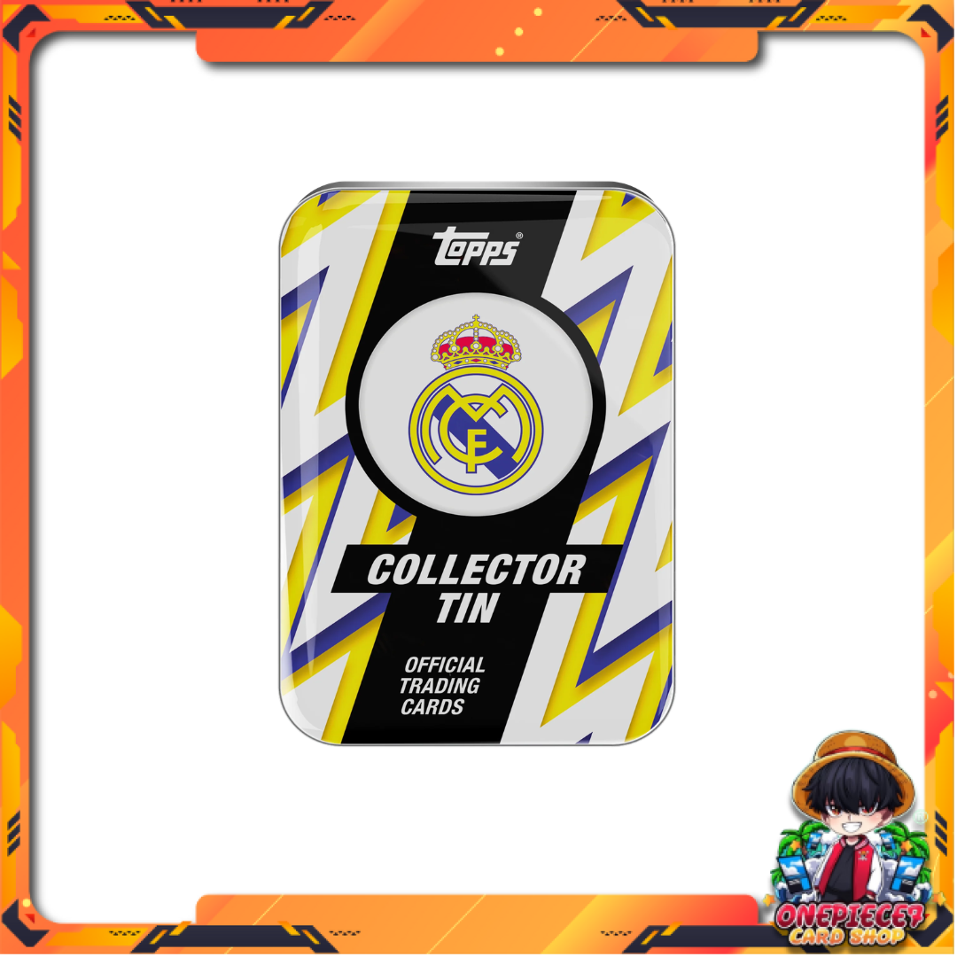 [ ยกกล่อง] พร้อมส่ง!! 2025-26 Topps Collectors Tin : Real Madrid สาวกราชันชุดขาว ห้ามพลาด (p3)
