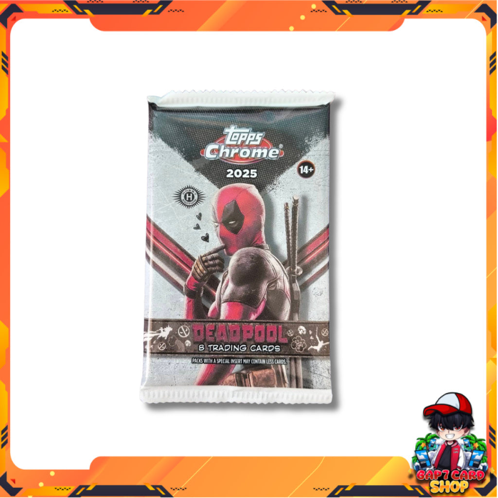 [ แยกซอง ] 2025 Topps Chrome Deadpool Hobby Box (p3)