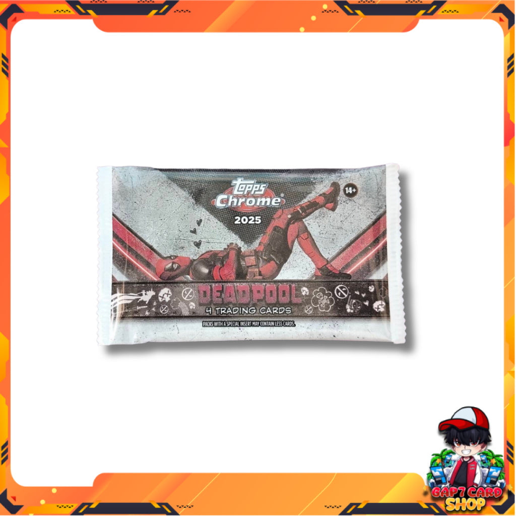 [ แยกซอง ] 2025 Topps Chrome Deadpool  Value Box (p3)