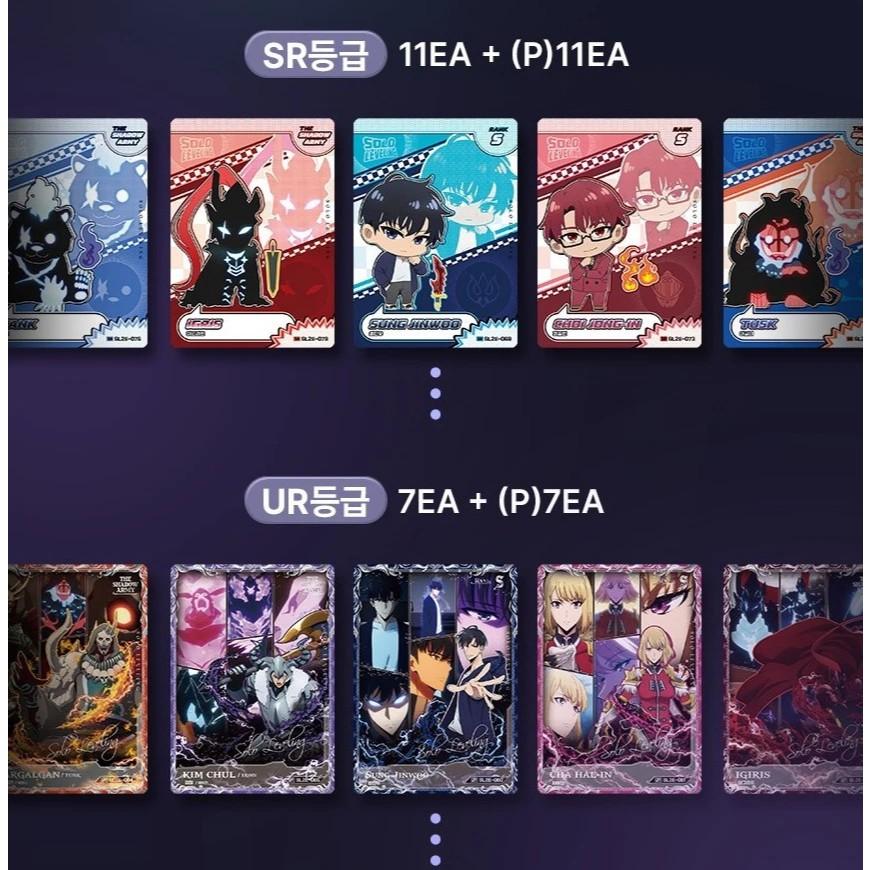 [ 1 ซอง ] พร้อมส่ง!! Solo Leveling  Collect Card Booster Pack -  Vol 2 (SL2E) (p3)