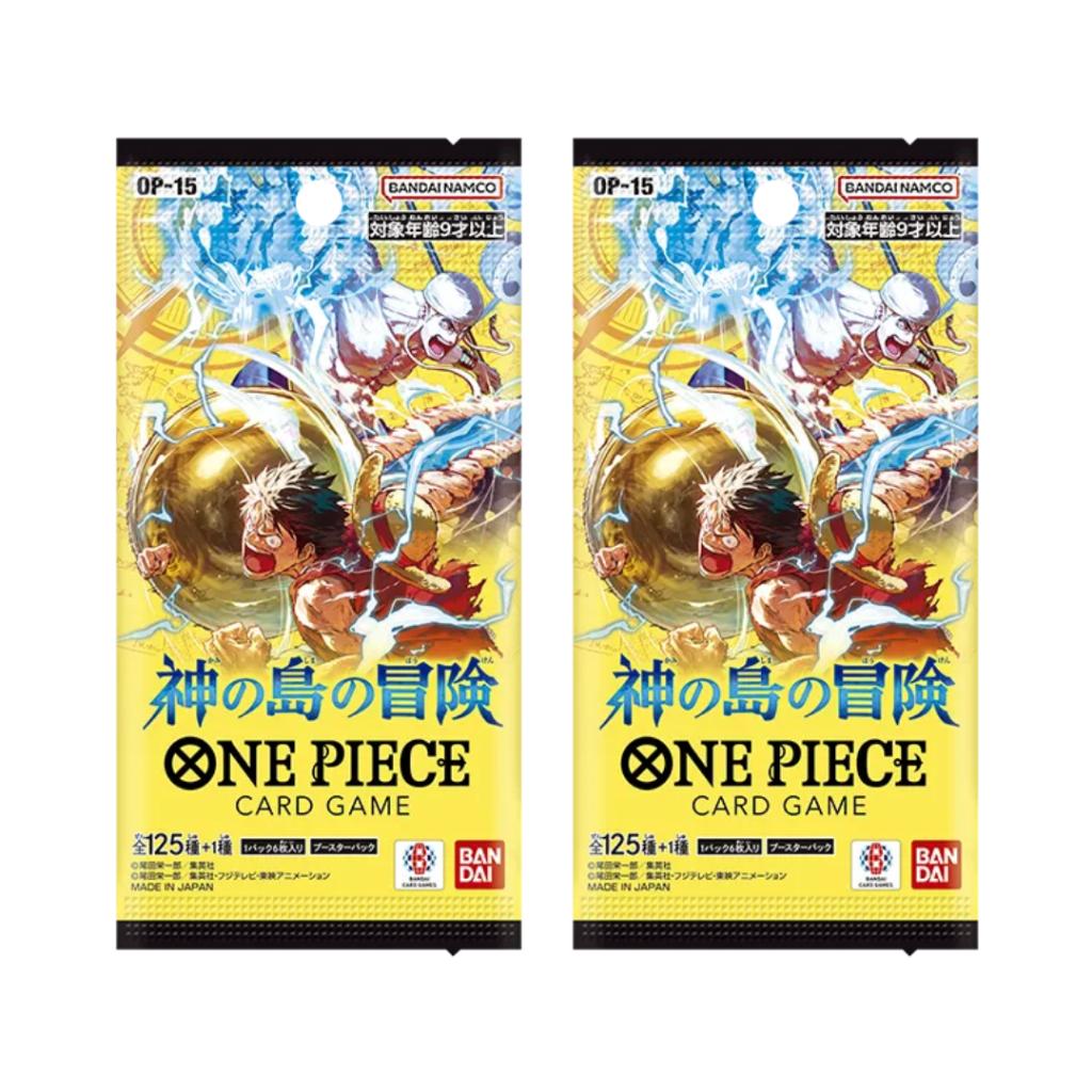 [ แยกซอง ] การ์ดเกมวันพีซ ONE PIECE CARD GAME BOOSTER PACK -Adventure on KAMI’s Island- [OP-15] สินค้าใหม่ล่าสุด!! (p3)