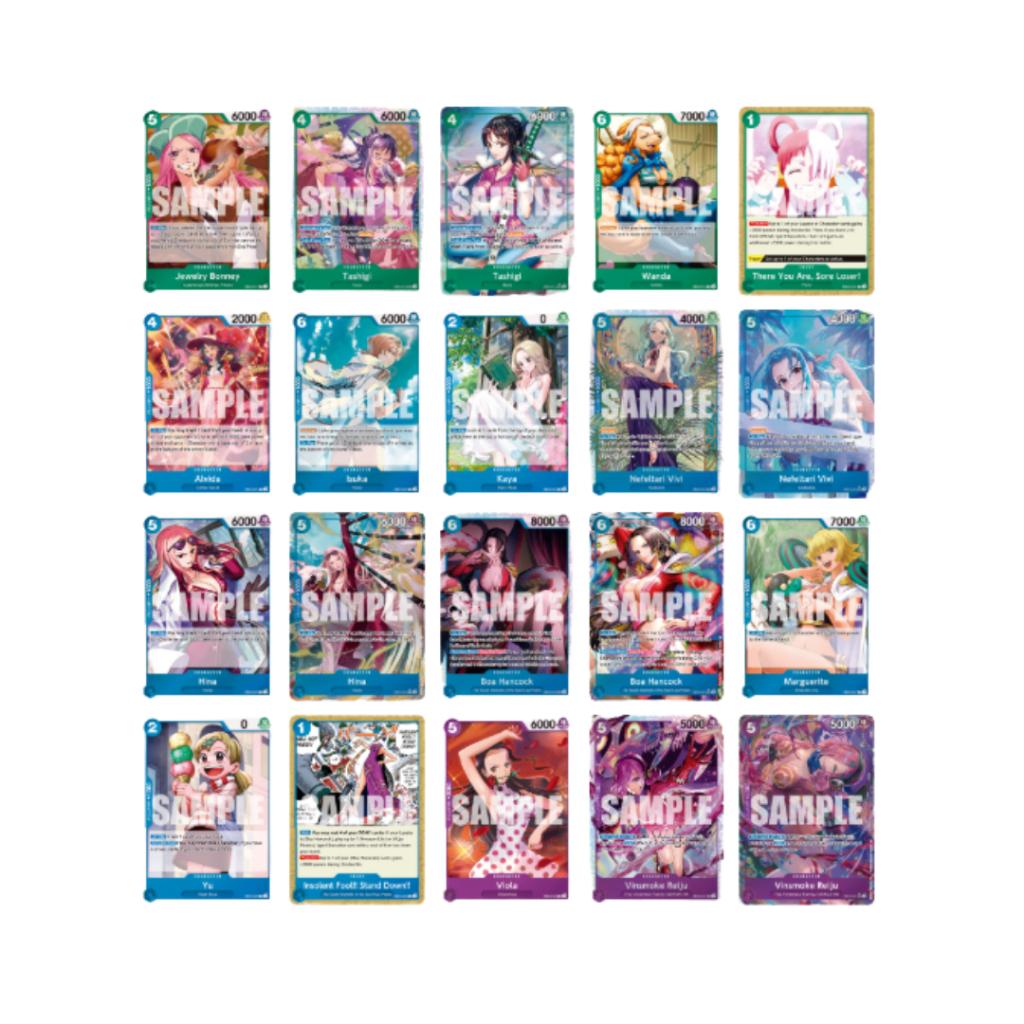 [ ยกกล่อง ] การ์ดเกมวันพีซ ชุดพิเศษ Extra Booster ONE PIECE Heroines Edition [EB03] Bandai  Ver.Eng พร้อมส่ง!! (p3) (750g)