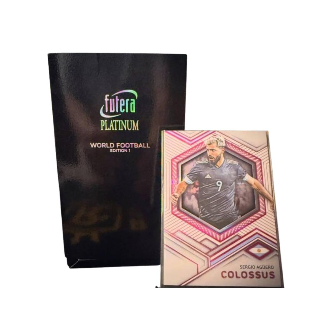 ยกกล่อง พร้อมส่ง! การ์ดฟุตบอล 2025/26 Futera World Football Platinum Edition 1 Hobby Box (p3) (230g)