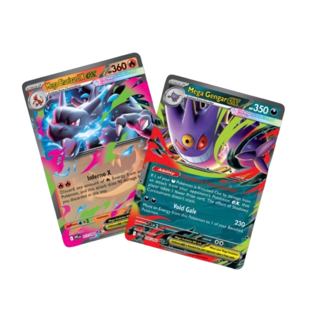 [ ยกกล่อง!! ] Pokemon Ver.Eng Mega Evolution Phantasmal Flames Pokémon Center Elite Trainer Box (p3) ( 750g )