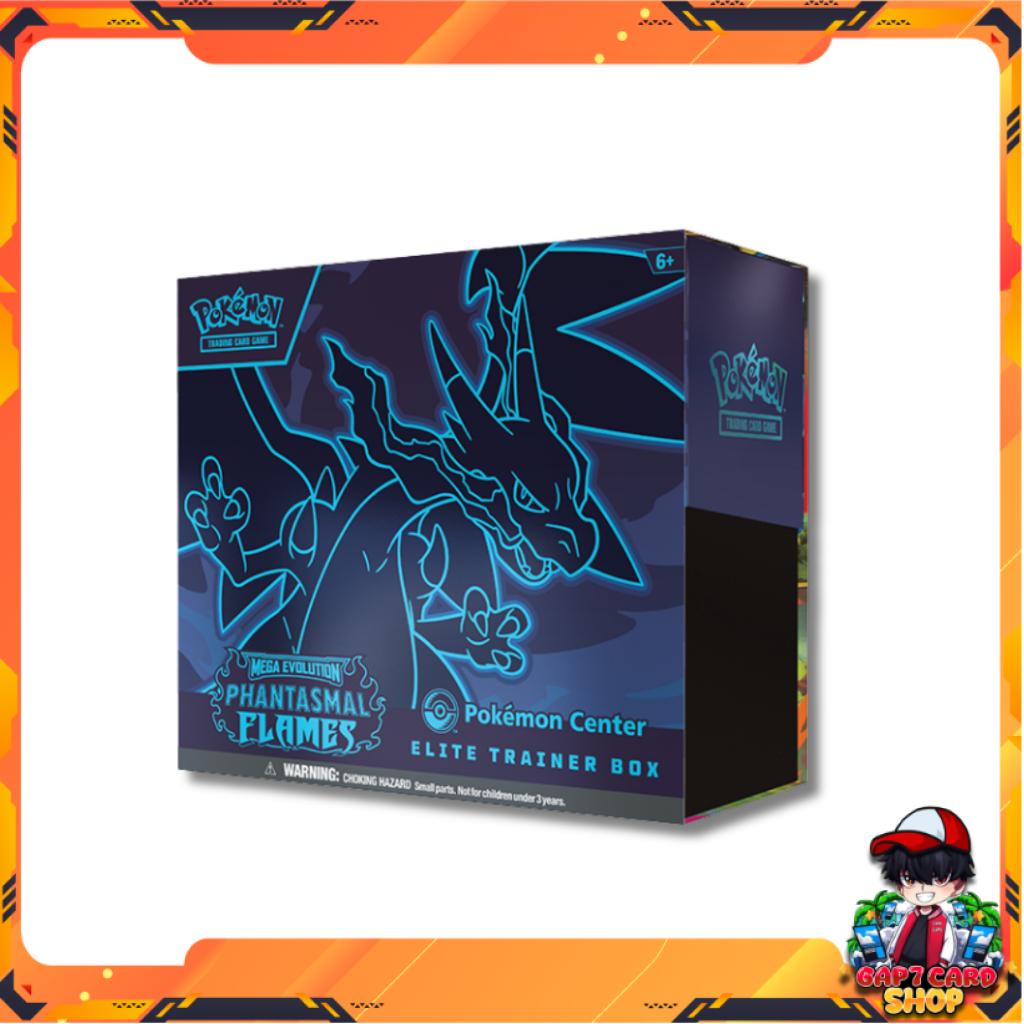 [ ยกกล่อง!! ] Pokemon Ver.Eng Mega Evolution Phantasmal Flames Pokémon Center Elite Trainer Box (p3) ( 750g )