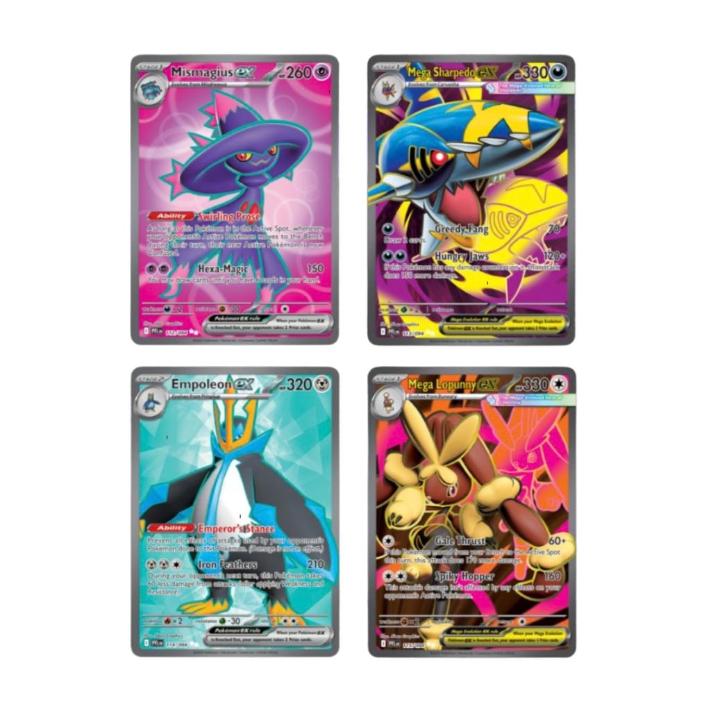 [ ยกกล่อง!! ] Pokemon Ver.Eng Mega Evolution Phantasmal Flames Pokémon Center Elite Trainer Box (p3) ( 750g )
