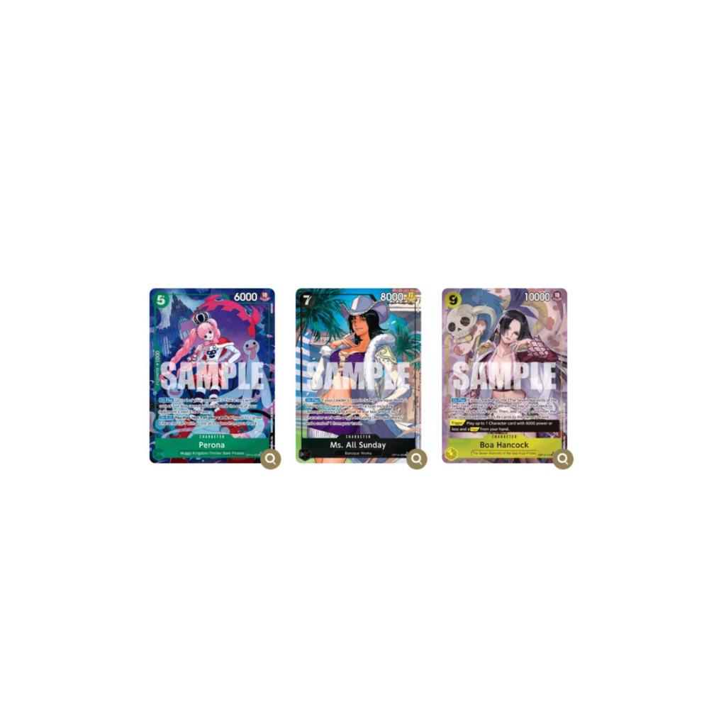 [ 1 ซอง ] พร้อมส่ง!! ONE PIECE Card Game :  THE AZURE SEA’S SEVEN [OP14-EB04] ver.English (p3) (70g)