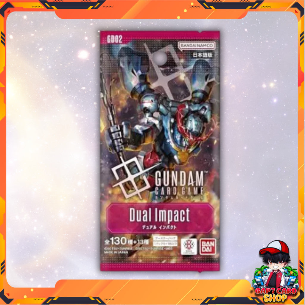 [ แยกซอง ] การ์ดเกมกันดั้ม Gundam Card Game - Dual Impact [GD02]