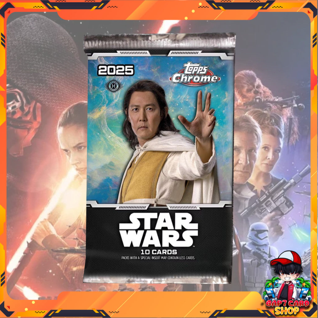 [ แยกซอง ] 2025 Topps Star Wars Chrome Value Blaster Box