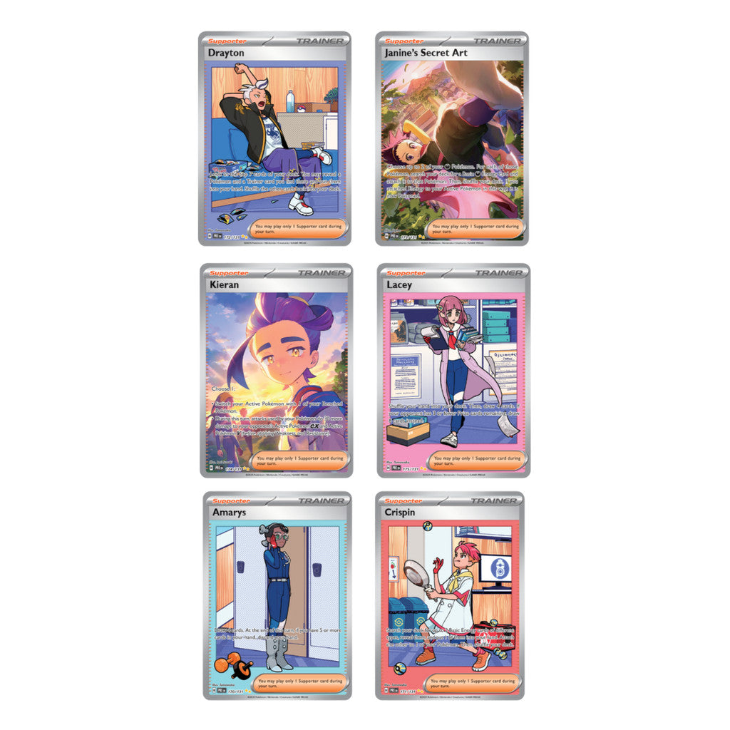 [ แยกซอง ] การ์ดเกมโปเกม่อน Pokémon TCG: Scarlet & Violet—Prismatic Evolutions Expansion Ver.English