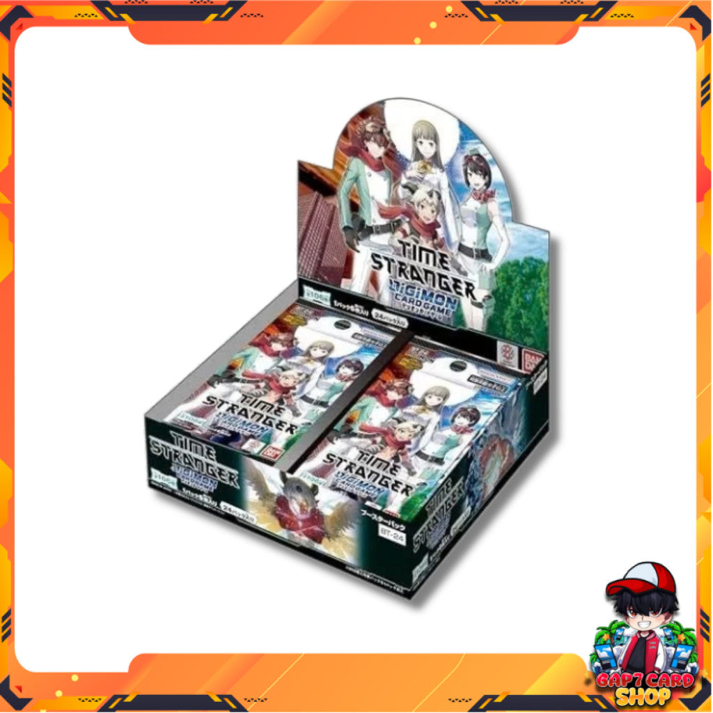 [ ยกกล่อง ]  Digimon Card Game BOOSTER BOX [BT24] TIME STRANGER