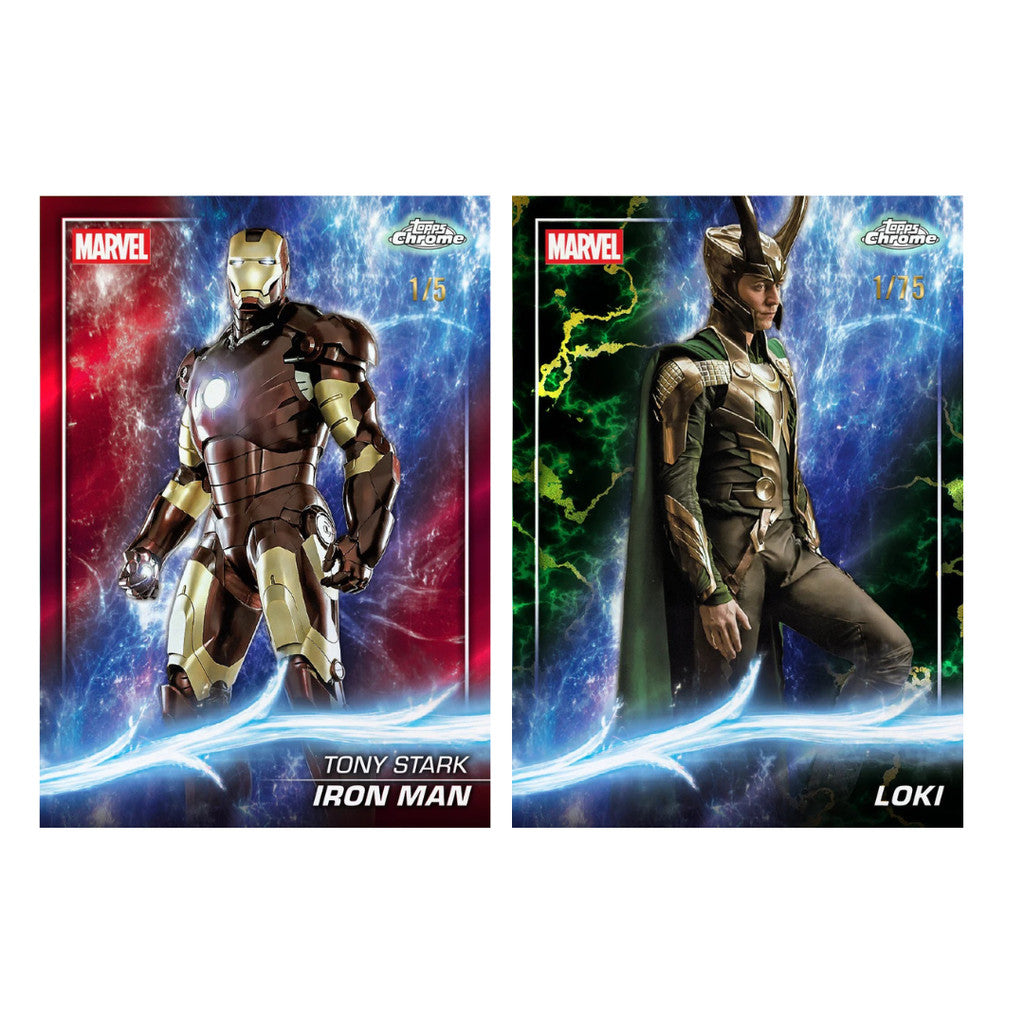 [ ยกกล่อง ] การ์ดสะสม 2025 Topps Marvel Studios Chrome - Value Box