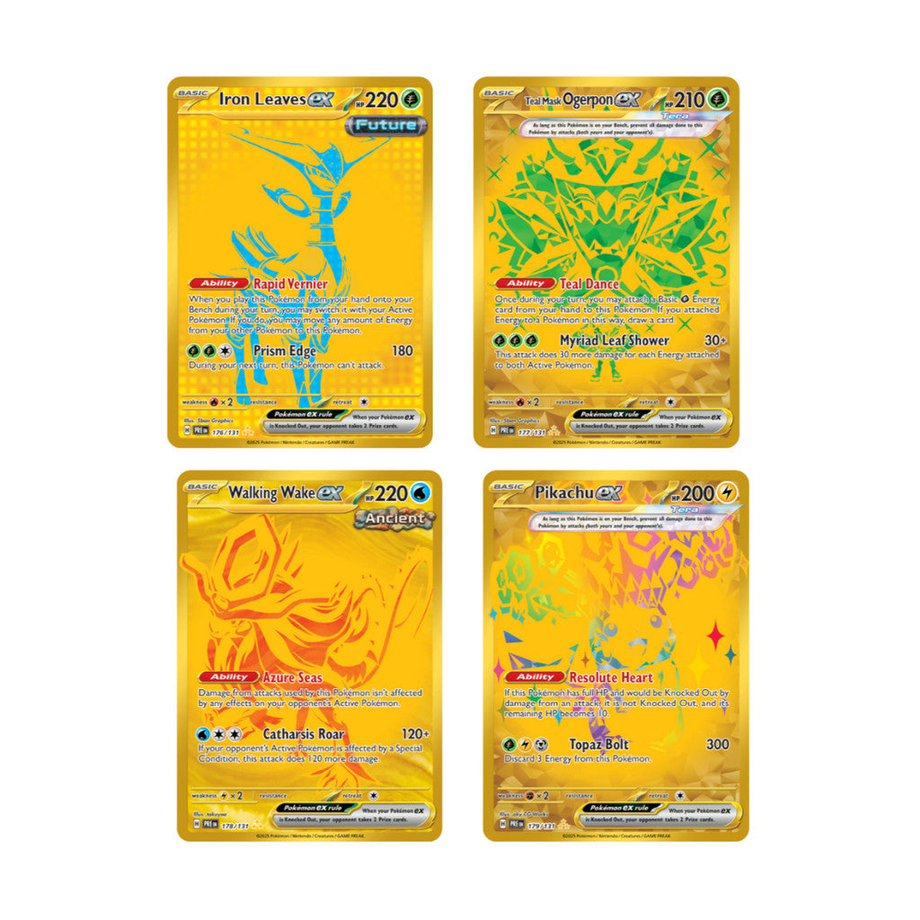 [ แยกซอง ] การ์ดเกมโปเกม่อน Pokémon TCG: Scarlet & Violet—Prismatic Evolutions Expansion Ver.English