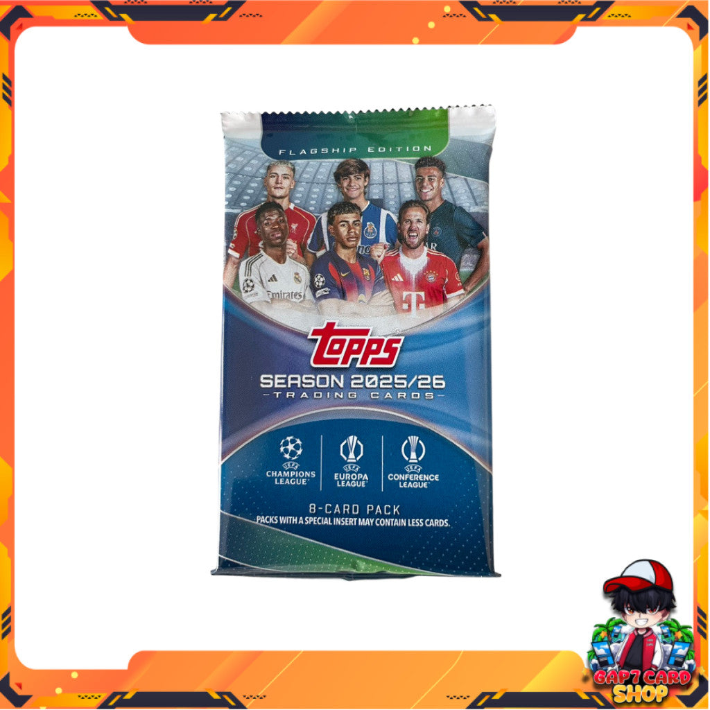 [ แยกซอง ] 2025-26 Topps UEFA Club Competitions - Value Box