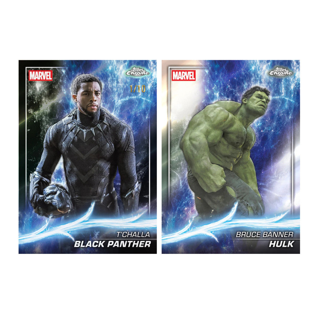 [ ยกกล่อง ] การ์ดสะสม 2025 Topps Marvel Studios Chrome - Value Box