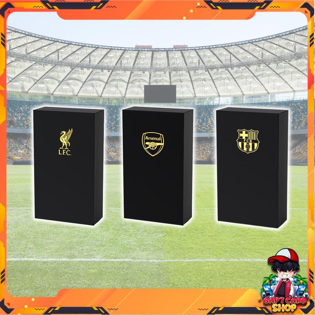 [ พร้อมส่ง! ] การ์ดฟุตบอล Futera Liverpool FC  /  Arsenal FC  / Barcelona FC Platinum 2025-26 Hobby Box (p3) (230g)