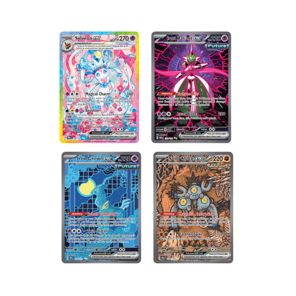 [ แยกซอง ] การ์ดเกมโปเกม่อน Pokémon TCG: Scarlet & Violet—Prismatic Evolutions Expansion Ver.English