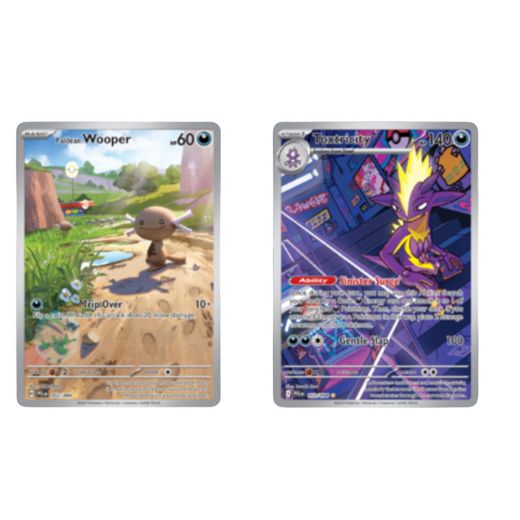 [ พร้อมส่ง! ] แยกซอง รุ่น Sleeved Booster การ์ดเกมโปเกม่อน  Pokemon Eng Mega Evolution Phantasmal Flames