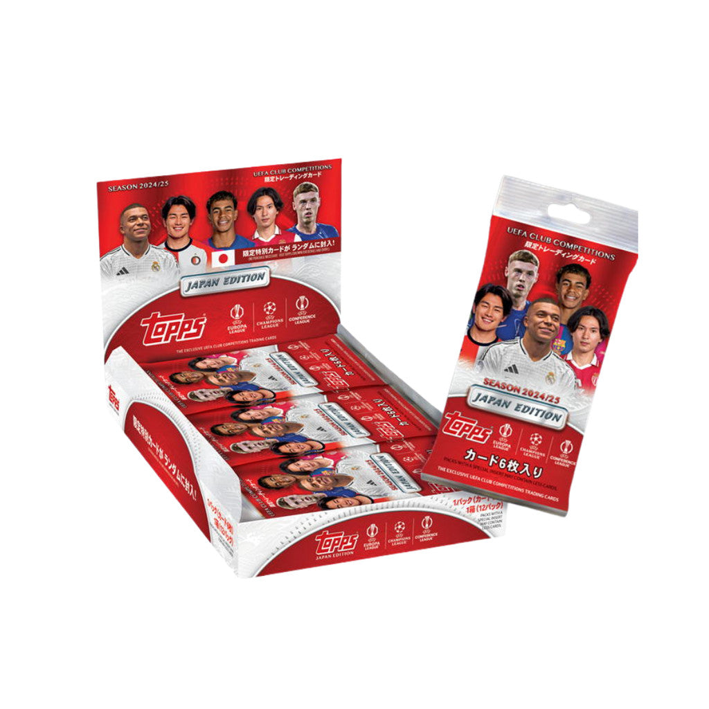 [ แยกซอง ] 2024-25 Topps UEFA Club Competitions Japan Edition