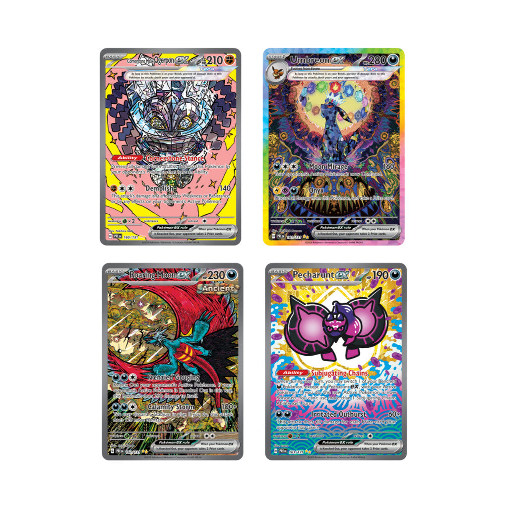 [ แยกซอง ] การ์ดเกมโปเกม่อน Pokémon TCG: Scarlet & Violet—Prismatic Evolutions Expansion Ver.English