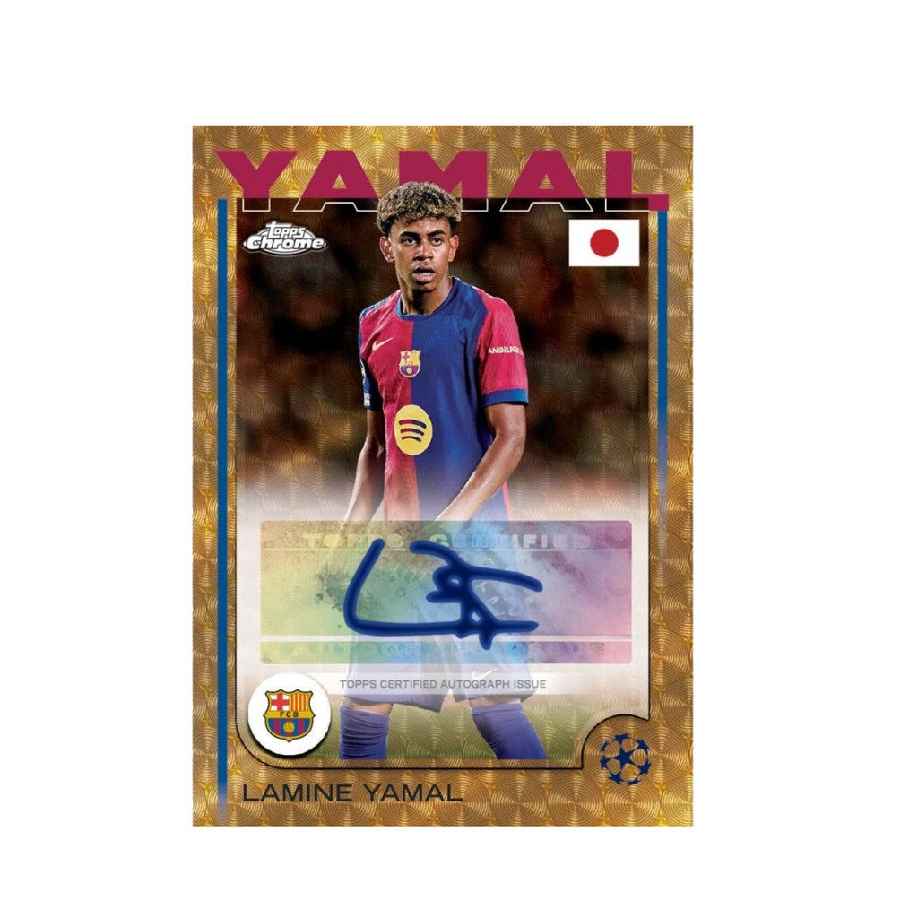 [ แยกซอง ] 2024-25 Topps UEFA Club Competitions Japan Edition