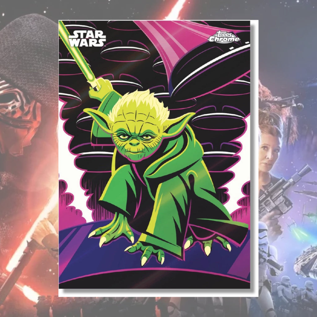 [ แยกซอง ] 2025 Topps Star Wars Chrome Value Blaster Box