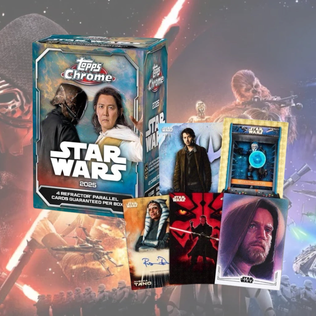 [ แยกซอง ] 2025 Topps Star Wars Chrome Value Blaster Box