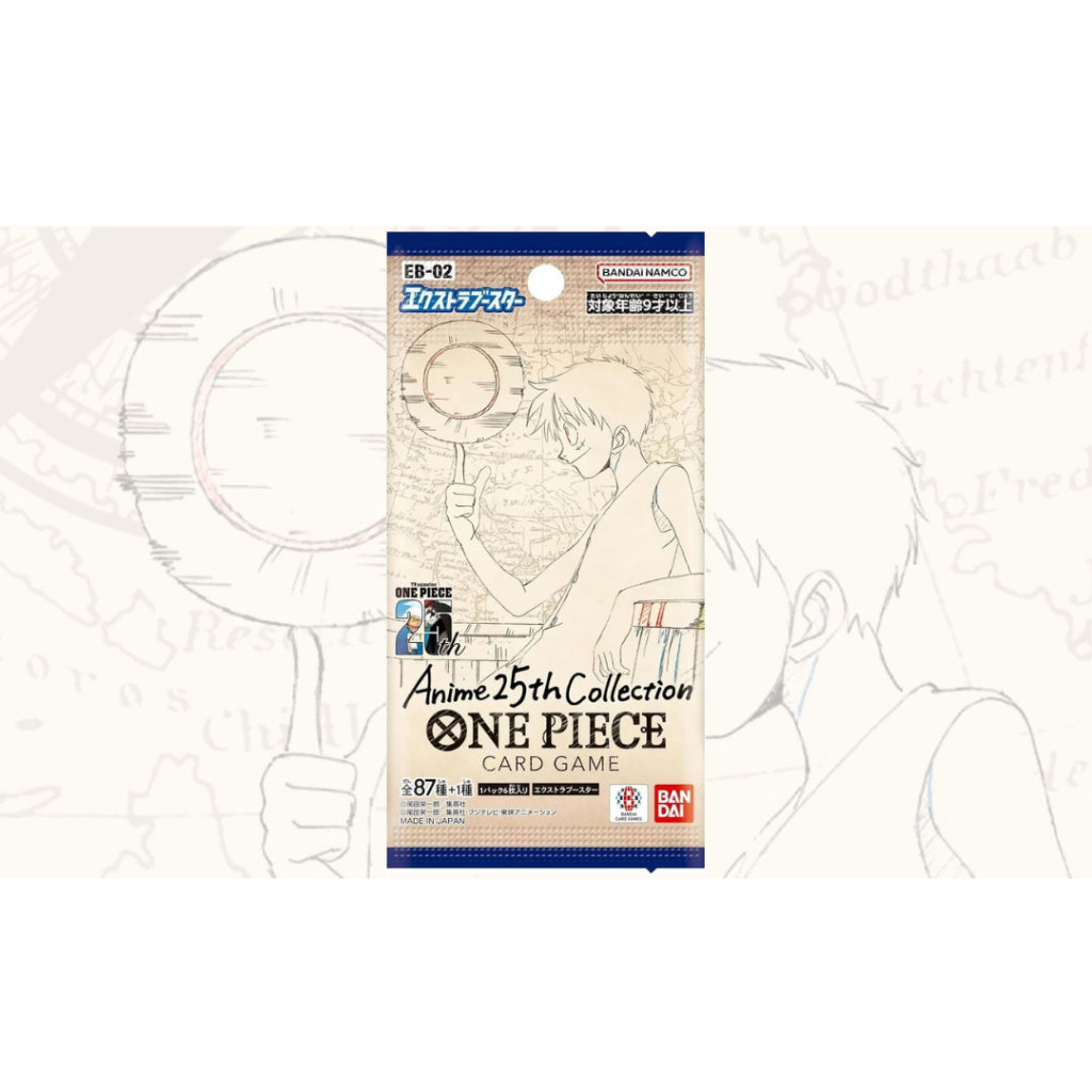 [ พร้อมส่ง !!] การ์ดเกม One Piece Card Game Extra Booster Anime 25th Collection EB-02 Bandai (p3)