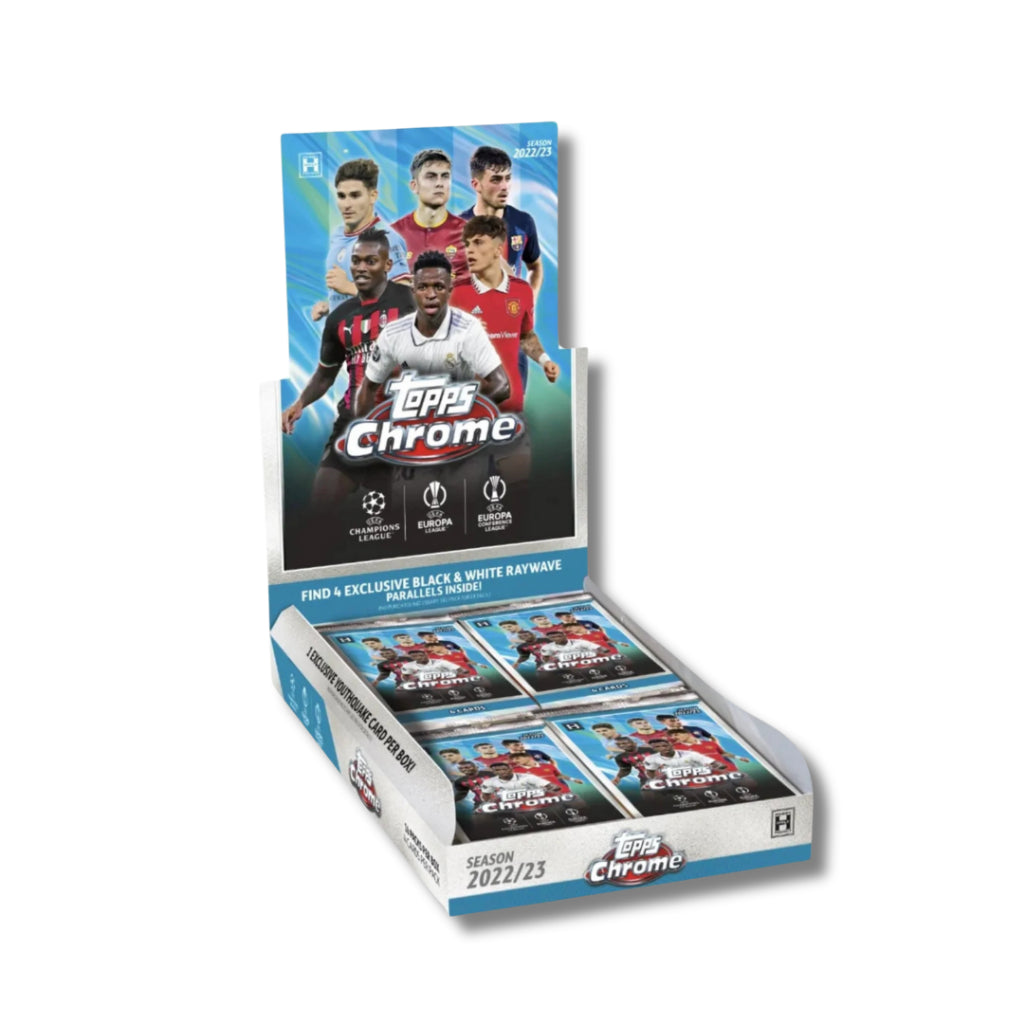 [ พร้อมส่ง! ] แยกซอง การ์ดสะสมฟุตบอล 2022-23 Topps Chrome UEFA Club Competition Lite Box