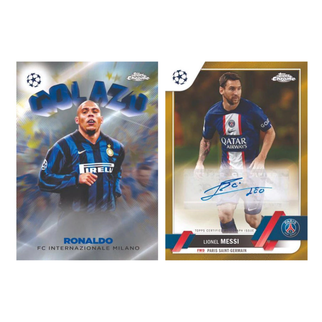 [ พร้อมส่ง! ] แยกซอง การ์ดสะสมฟุตบอล 2022-23 Topps Chrome UEFA Club Competition Lite Box