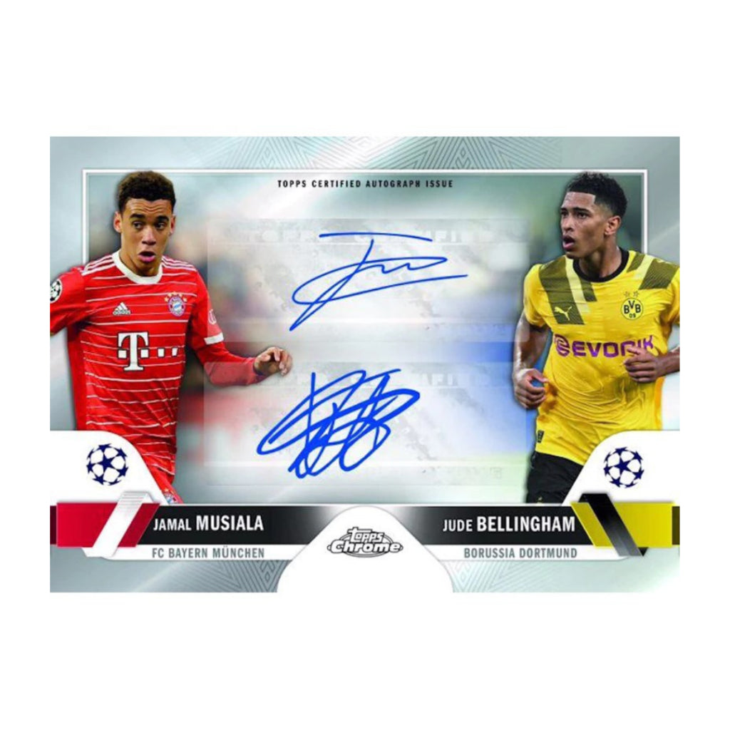 [ พร้อมส่ง! ] แยกซอง การ์ดสะสมฟุตบอล 2022-23 Topps Chrome UEFA Club Competition Lite Box