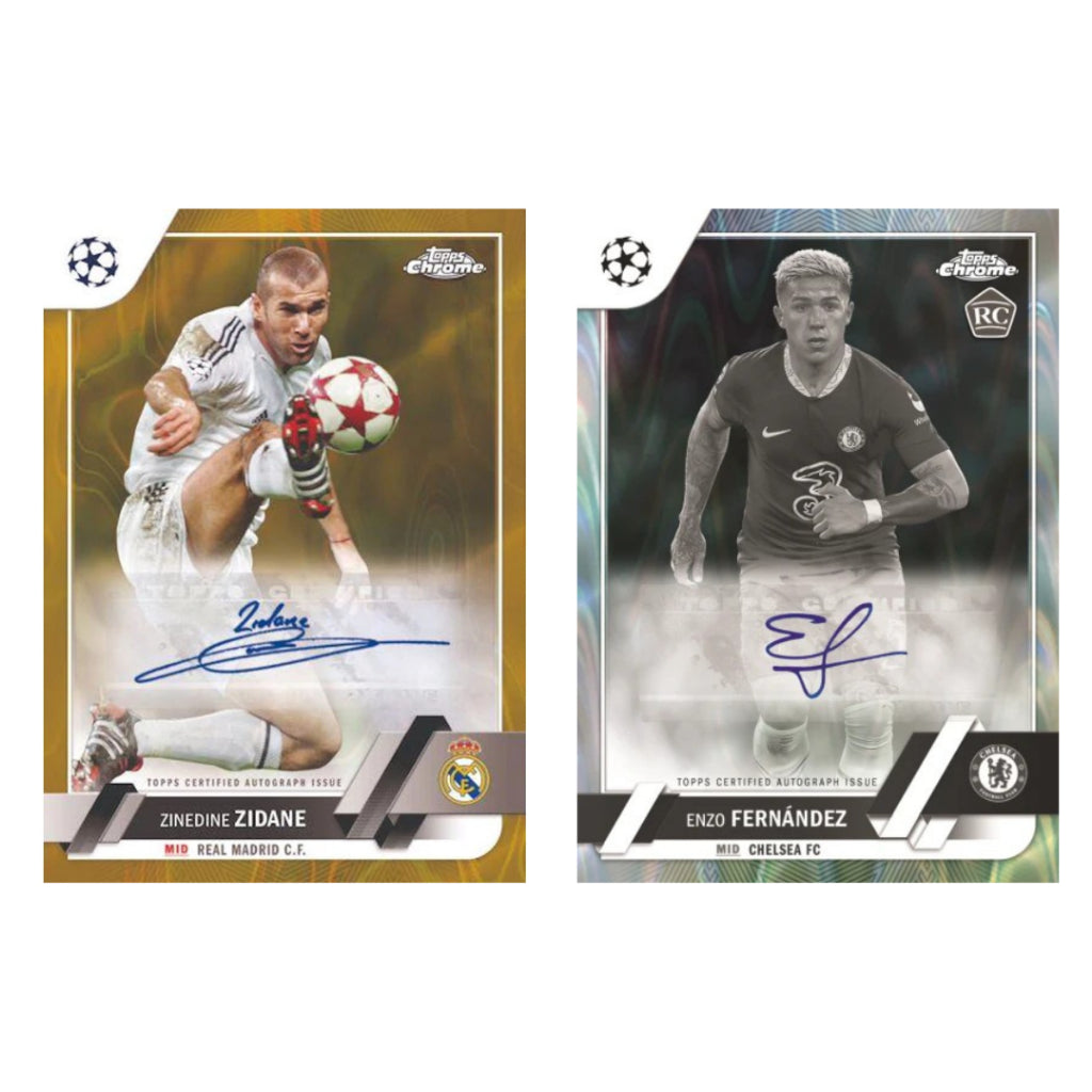 [ พร้อมส่ง! ] แยกซอง การ์ดสะสมฟุตบอล 2022-23 Topps Chrome UEFA Club Competition Lite Box