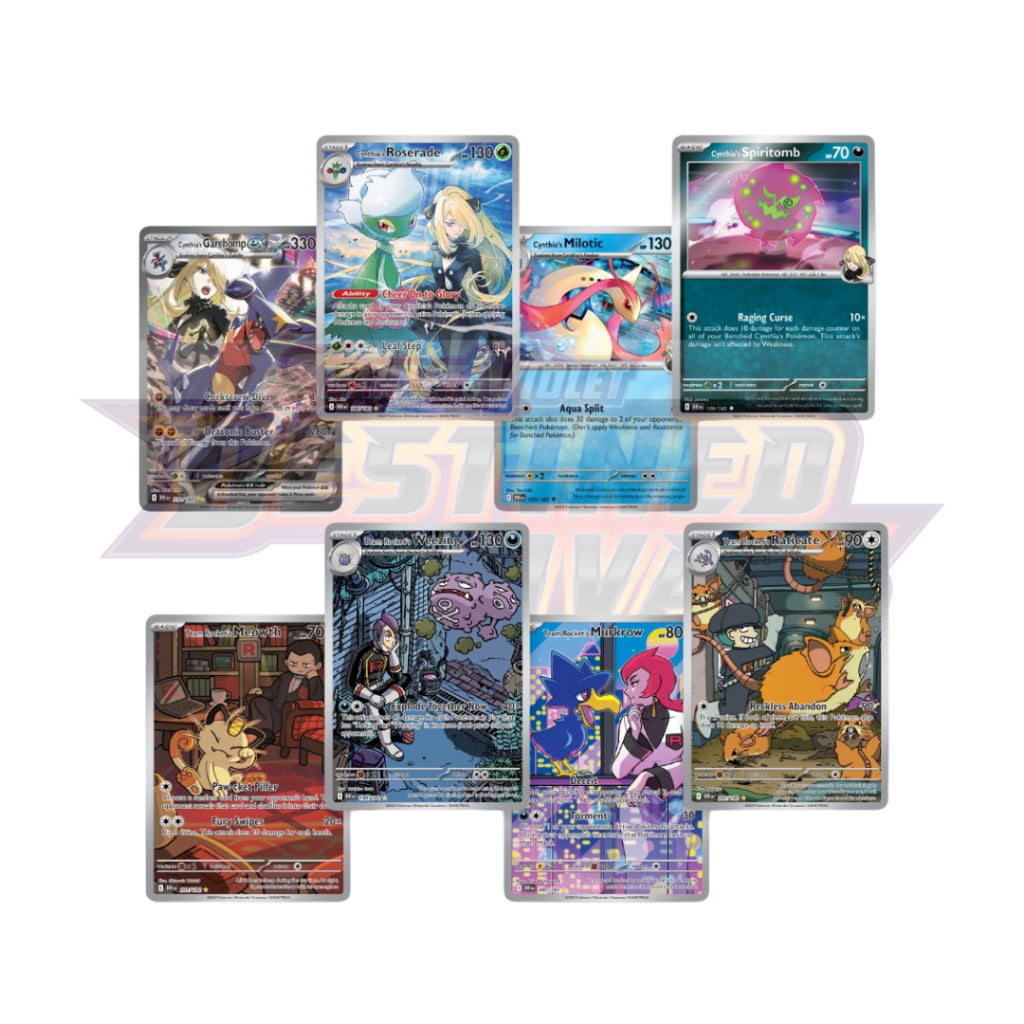 [ แยกซอง! ] พร้อมส่ง การ์ดเกม Pokemon TCG Scarlet & Violet Destined Rivals Booster Bundle Box