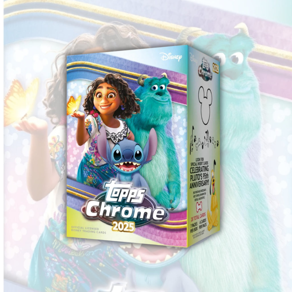 พร้อมส่ง! แยกซอง การ์ดสะสม 2025 Topps Chrome Disney รุ่น Value Box