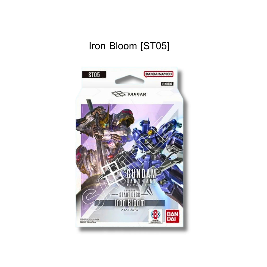 [ พร้อมส่ง! ] ชุดเริ่มต้นเล่น Gundam Card Game Start Deck ST01/ST02/ST03/ST04/ST05/ST06/ST07/ST08 (p2)