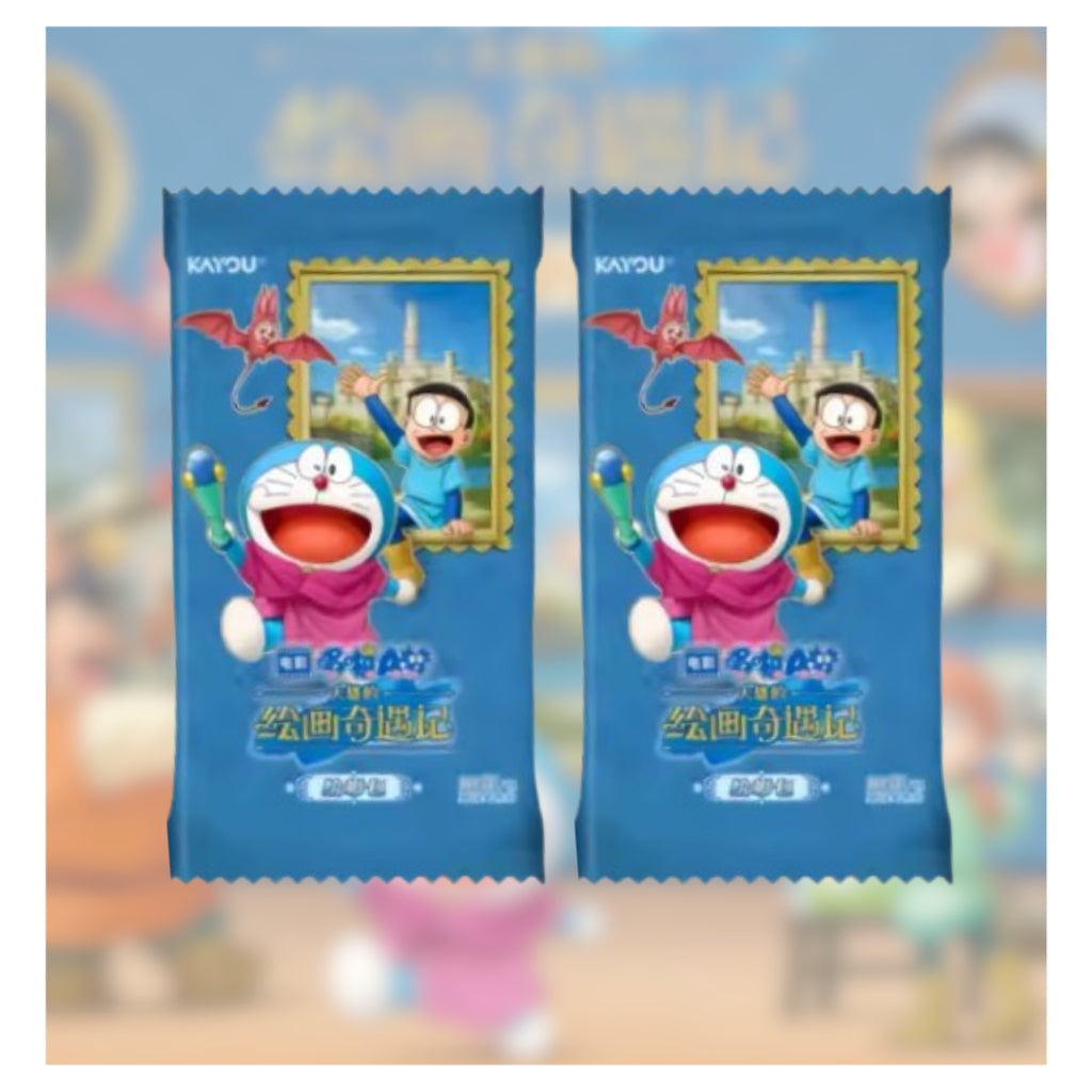 [ พร้อมส่ง! ] แยกซอง การ์ดสะสม โดราเอมอน เดอะมูฟวี่ 2025 : Nobita's Art World Tales Kayou