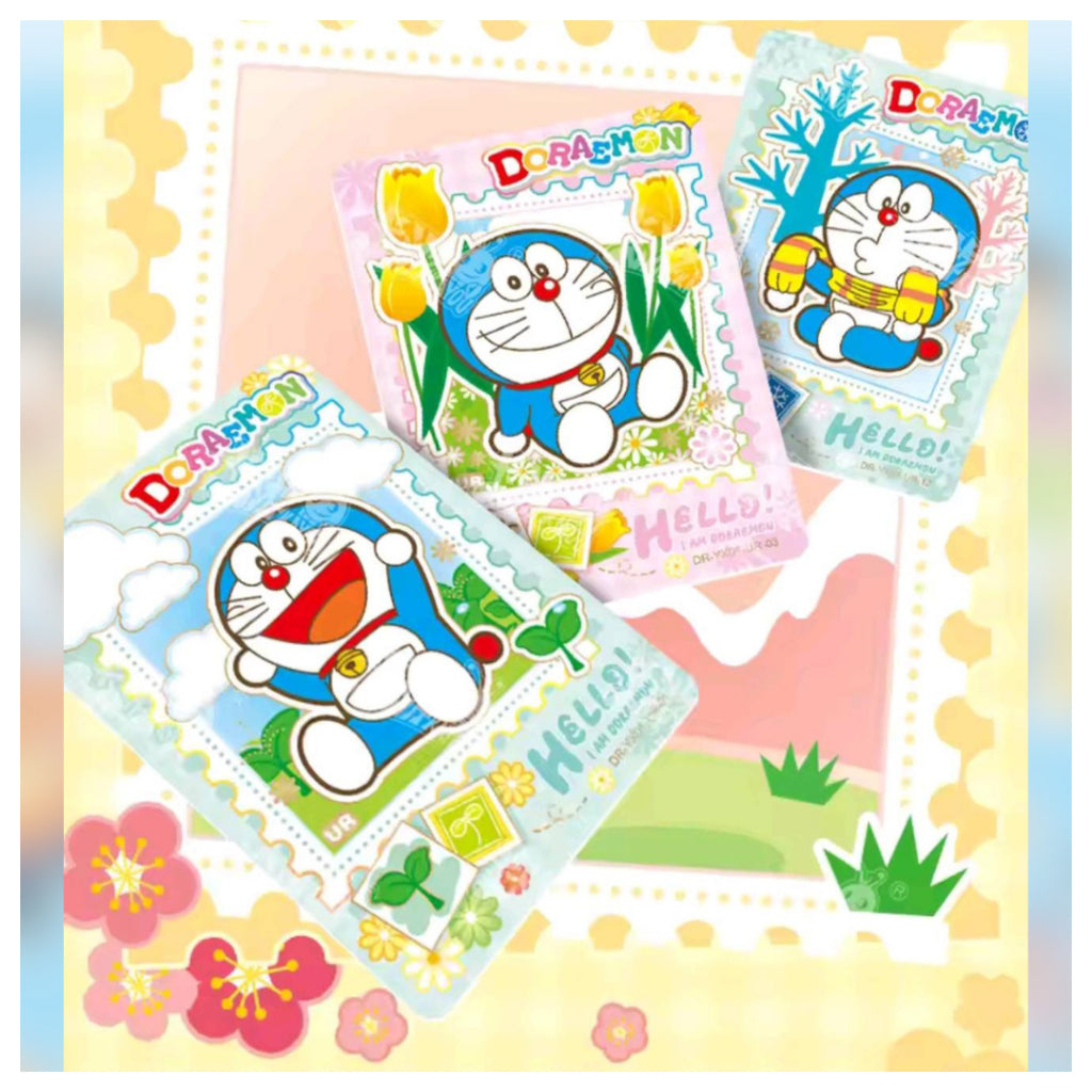 [ ยกกล่อง ] การ์ดสะสม โดราเอมอน 2025 : Kayou Doraemon Peripheral Time Adventure Series