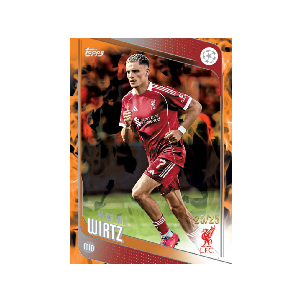 [ ยกกล่อง ] 2025-26 Topps UEFA Club Competitions - Value Box