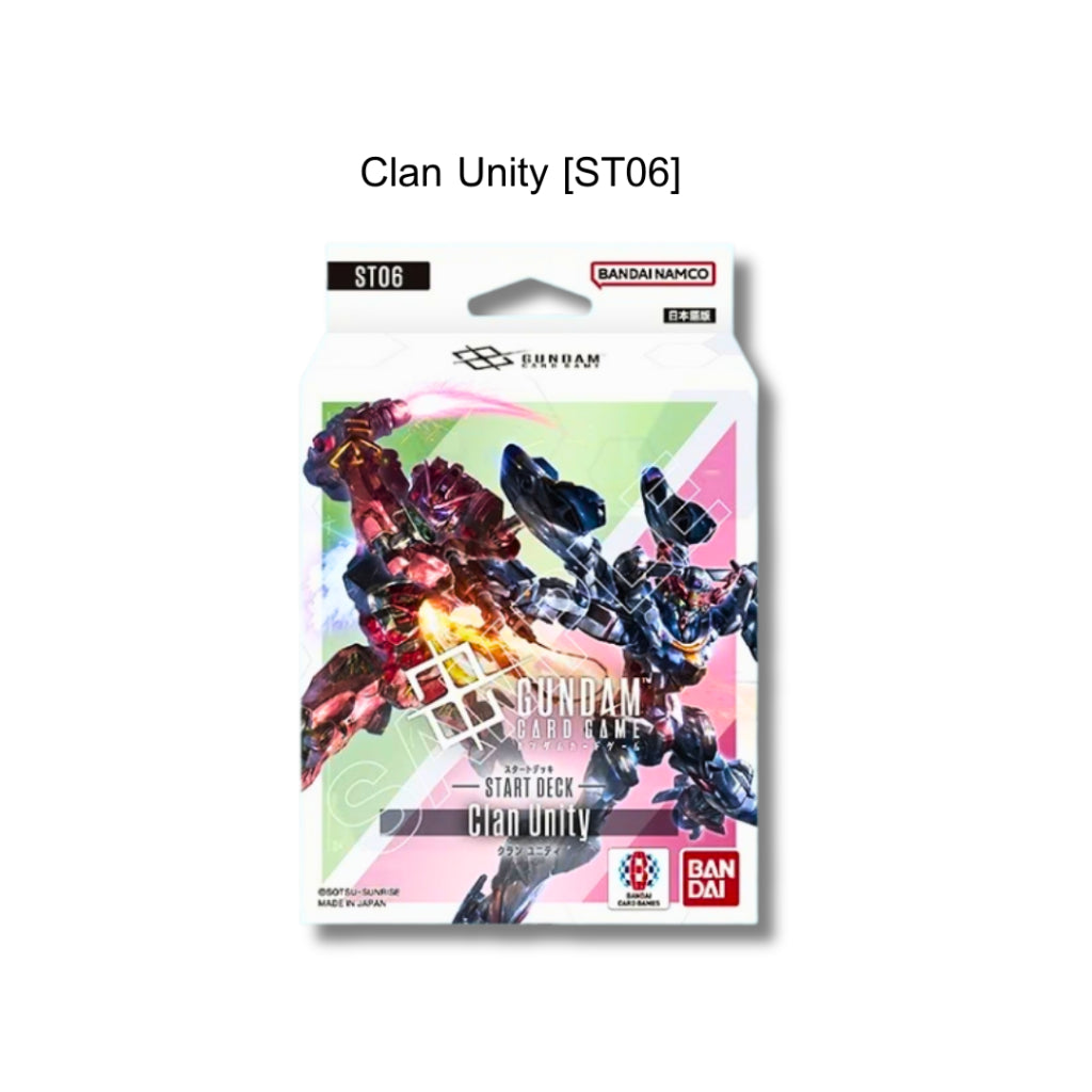 [ พร้อมส่ง! ] ชุดเริ่มต้นเล่น Gundam Card Game Start Deck ST01/ST02/ST03/ST04/ST05/ST06/ST07/ST08 (p2)