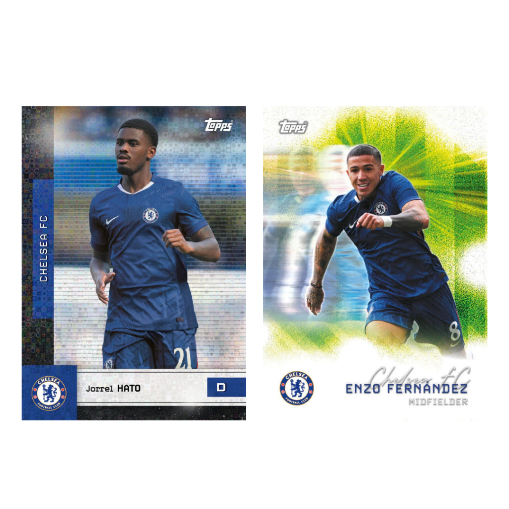 ยกกล่อง การ์ดฟุตบอล Topps Chelsea 2025-26 Team Set (p3)