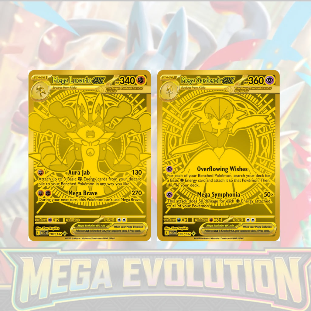 พร้อมส่ง! ซองการ์ดโปเกมอนภาษาอังกฤษ Pokemon TCG: Mega Evolution Booster Pack